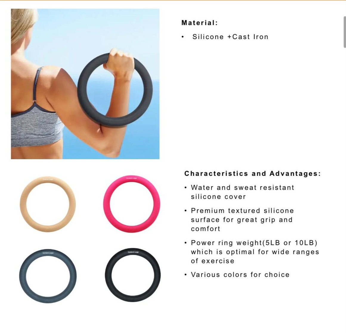 Weighted ring